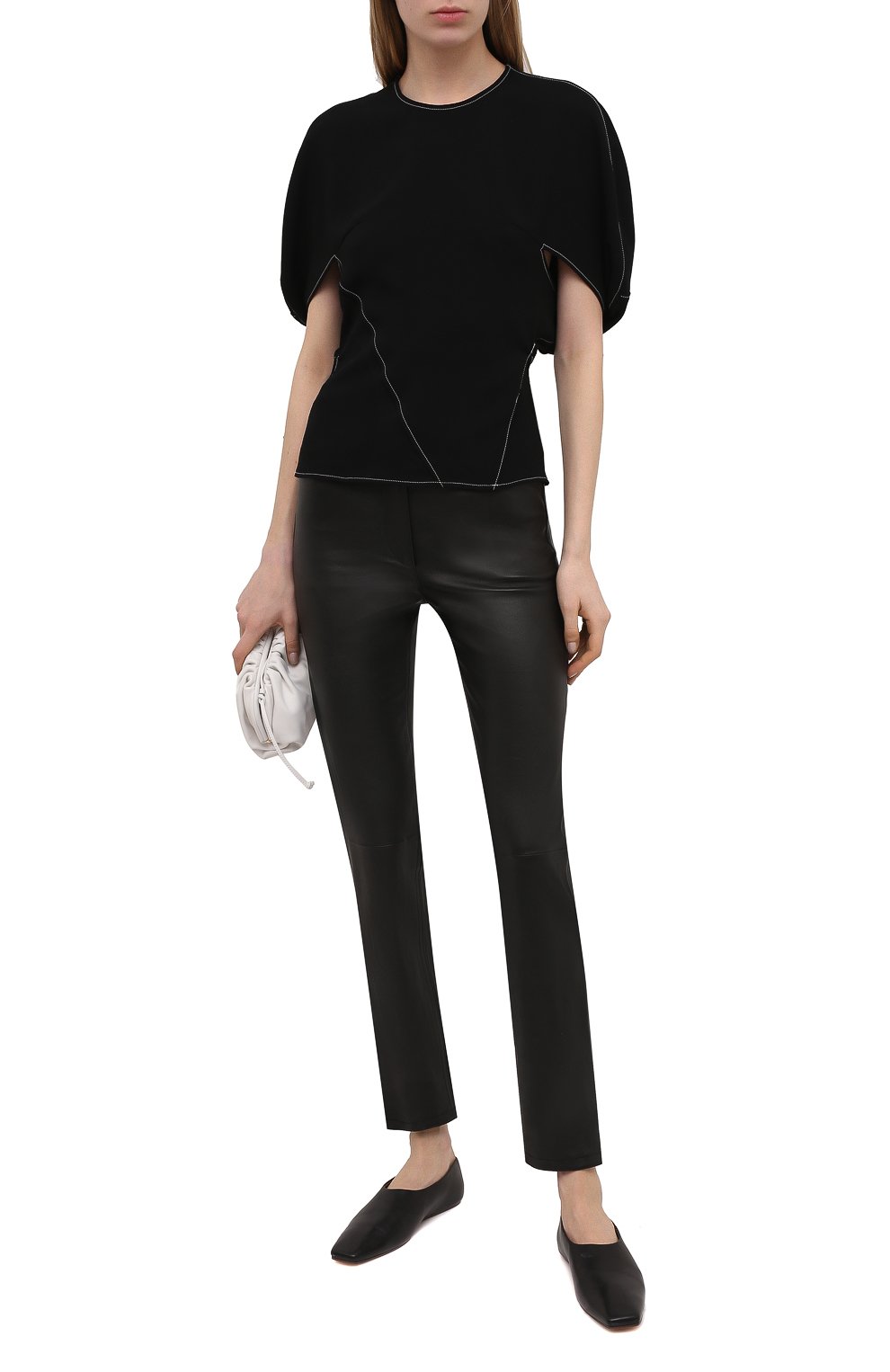 Кожаные брюки JOSEPH, арт. JF005239, фото 2