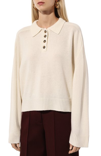 Кашемировое поло LOULOU DE SAISON, арт. H0MERE, фото 3