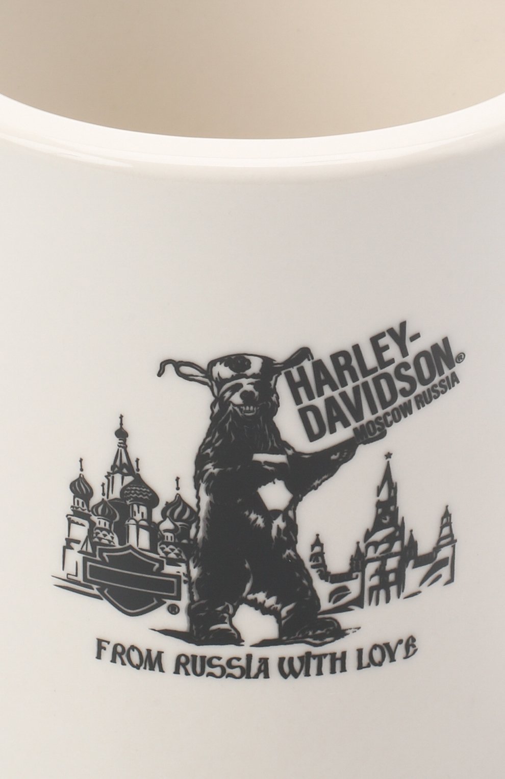 Кружка HARLEY-DAVIDSON белого цвета по цене 3360 руб., арт. CMCUS04, фото 4 Кружка HARLEY-DAVIDSON, арт. CMCUS04, фото 4
