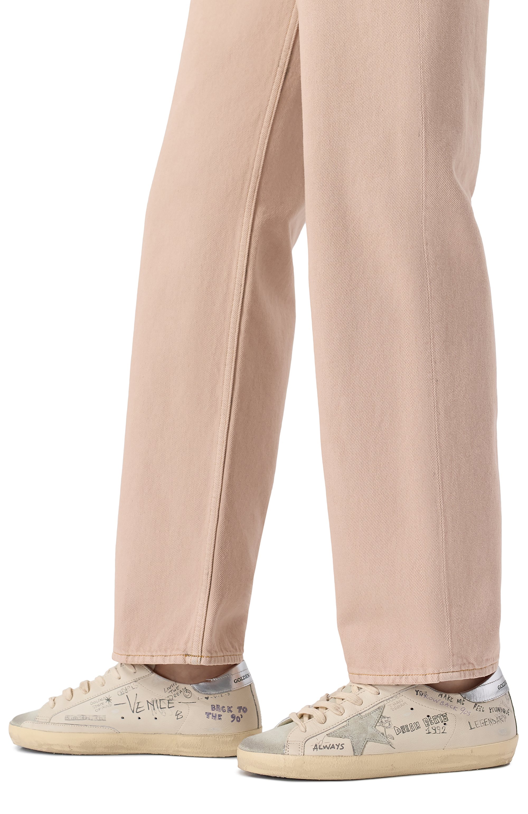 Кожаные кеды super star GOLDEN GOOSE DELUXE BRAND кремового цвета по цене 68400 руб., арт. GWF00101.F006889, фото 3 Кожаные кеды super star GOLDEN GOOSE DELUXE BRAND, арт. GWF00101.F006889, фото 3