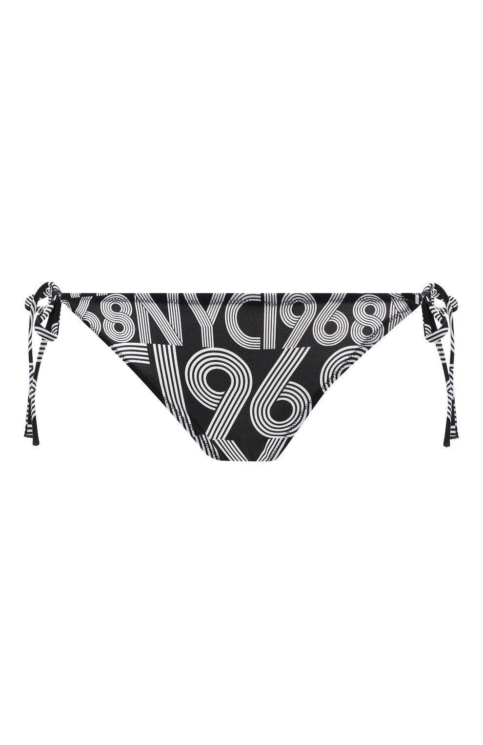 Плавки-бикини CALVIN KLEIN черно-белого цвета по цене 5745 руб., арт. KW0KW00823, фото 1 Плавки-бикини CALVIN KLEIN, арт. KW0KW00823, фото 1