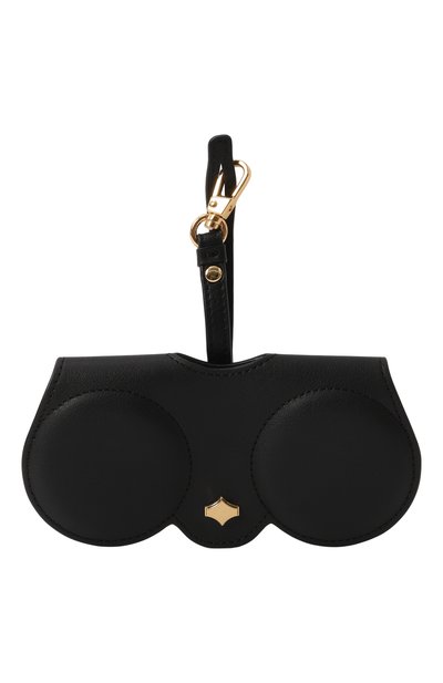 Женского кожаный футляр для очков ANY DI, арт. SP101602 BLACK