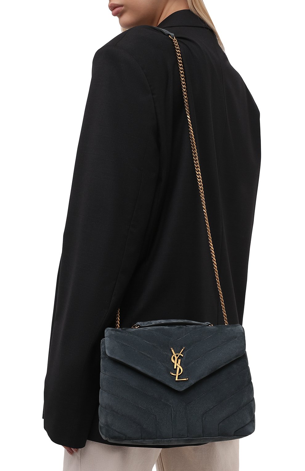 Сумка loulou small SAINT LAURENT, арт. 494699/1U867, фото 5