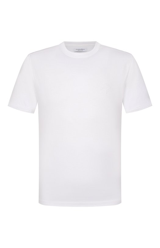 Хлопковая футболка Stefano Ricci MNH6105150/TE0001 Белый MNH6105150/TE0001
