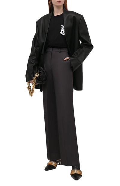 Хлопковая футболка BURBERRY, арт. 8017472, фото 2