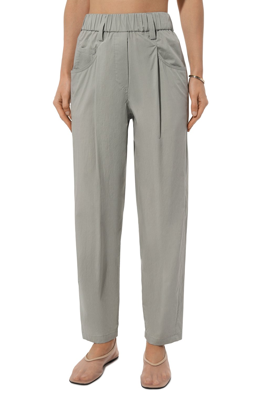 Хлопковые брюки BRUNELLO CUCINELLI, арт. M0H93B1021, фото 3