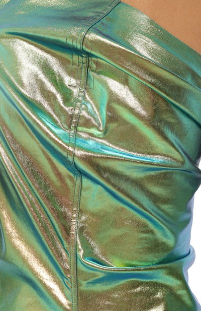 Хлопковое платье RICK OWENS разноцветного цвета по цене 58250 руб., арт. RP01C5515/SLQI, фото 5 Хлопковое платье RICK OWENS, арт. RP01C5515/SLQI, фото 5