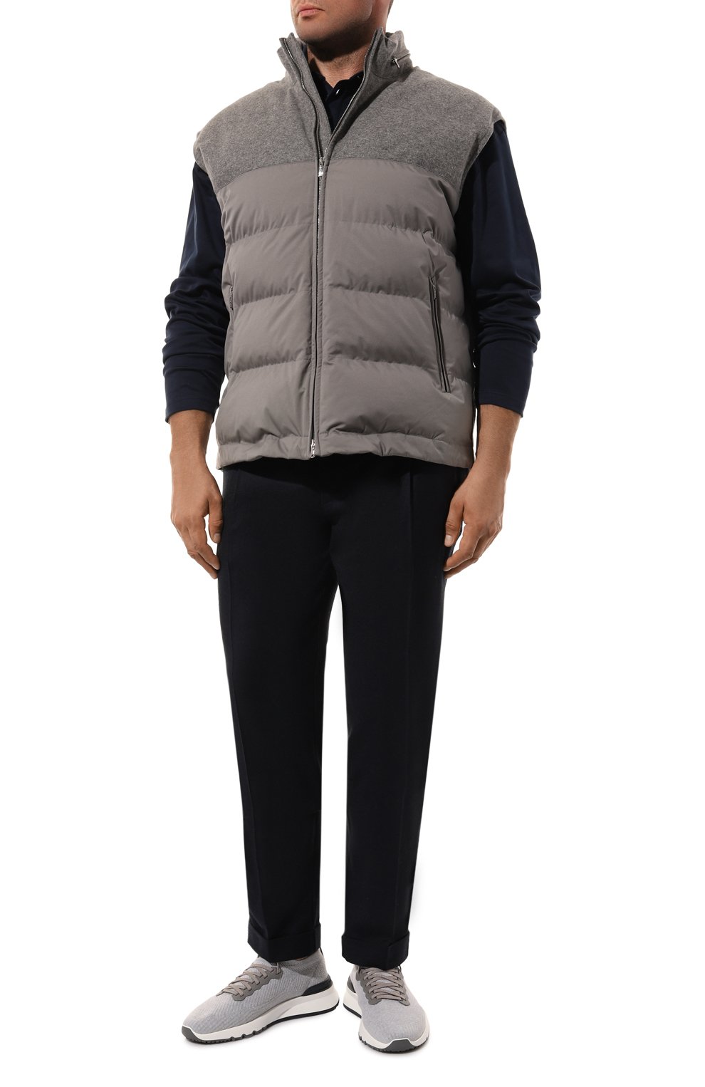 Комбинированный жилет CORTIGIANI, арт. 1AG602, фото 2