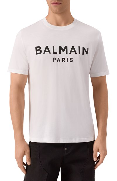 Хлопковая футболка BALMAIN, арт. FH1EG000/BB73, фото 3