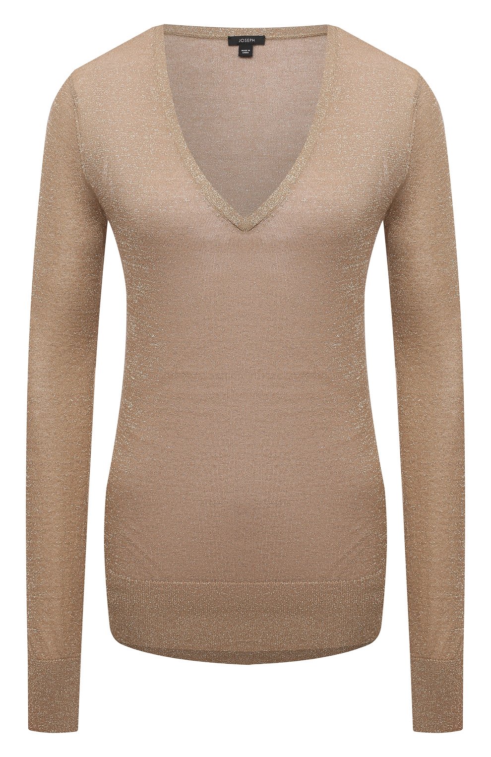 Пуловер JOSEPH бежевого цвета по цене 32800 руб., арт. JF005176, фото 1 Пуловер JOSEPH, арт. JF005176, фото 1