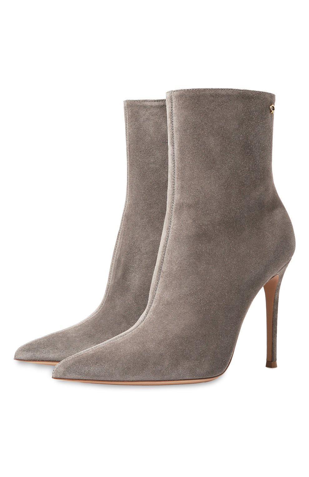 Замшевые ботильоны GIANVITO ROSSI, арт. G73053.15RIC.SUEGREY, фото 1
