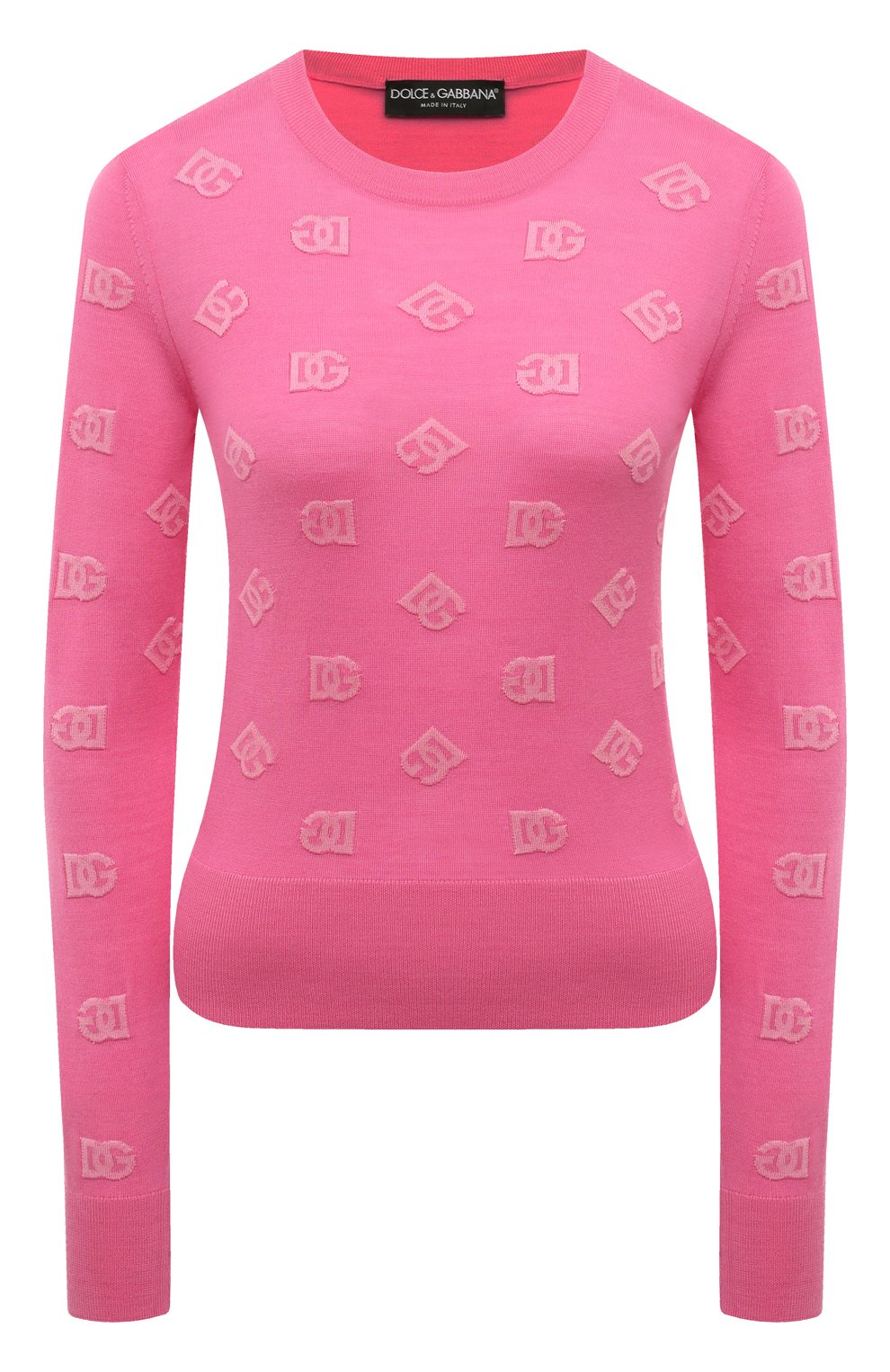 Пуловер из шерсти и шелка DOLCE & GABBANA, арт. FXJ34T/JEM09, фото 1