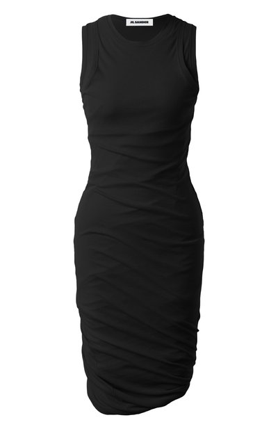 Женское хлопковое платье JIL SANDER, арт. J02CT0505/J20249