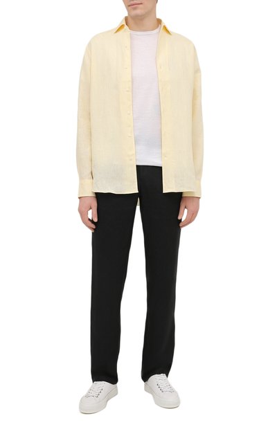 Льняная рубашка CORNELIANI, арт. 89P156-2111091/00, фото 2