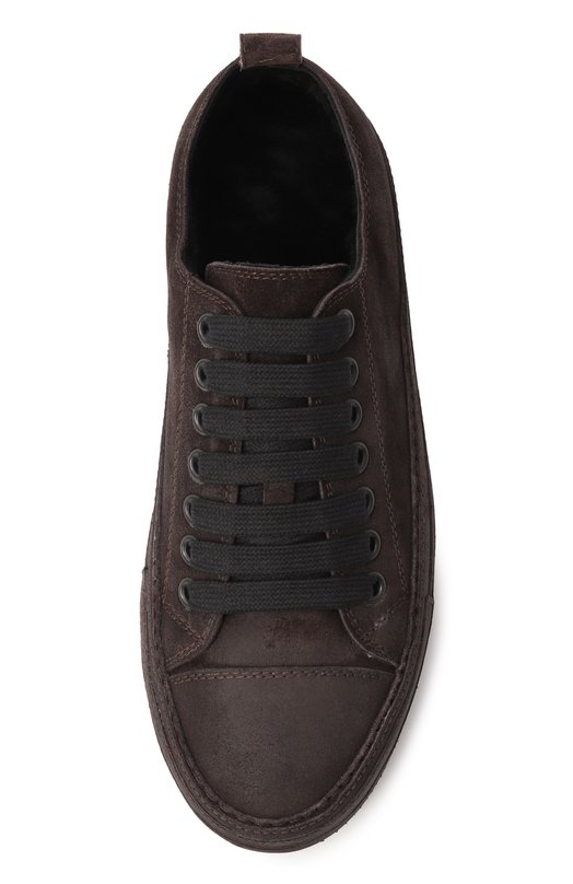 Замшевые кеды Nono Ann Demeulemeester B0012569/LT182 Коричневый  B0012569/LT182 Фото 6