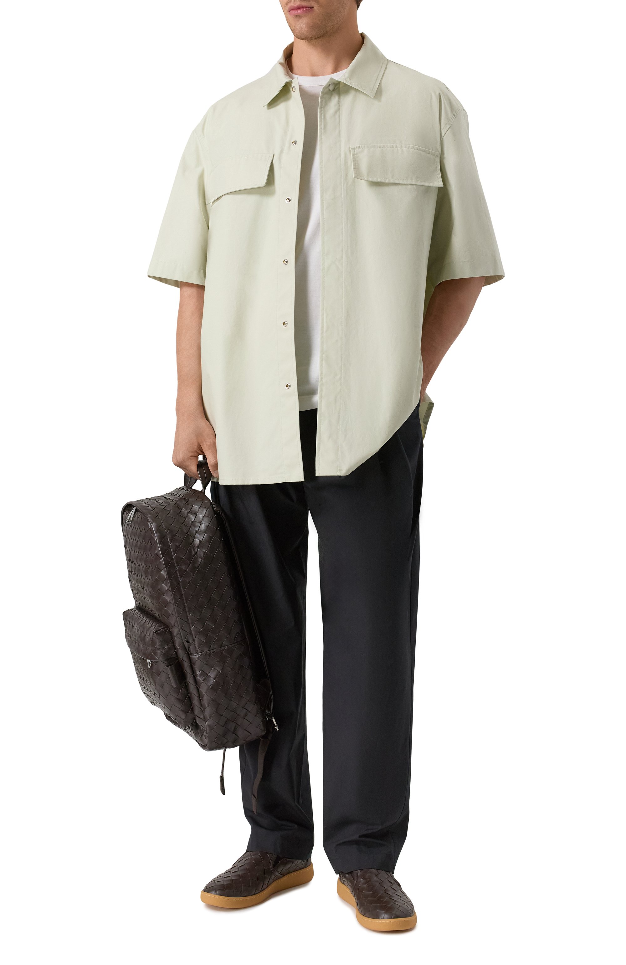 Хлопковые брюки DOLCE & GABBANA, арт. GP153Z/FUEFJ, фото 2