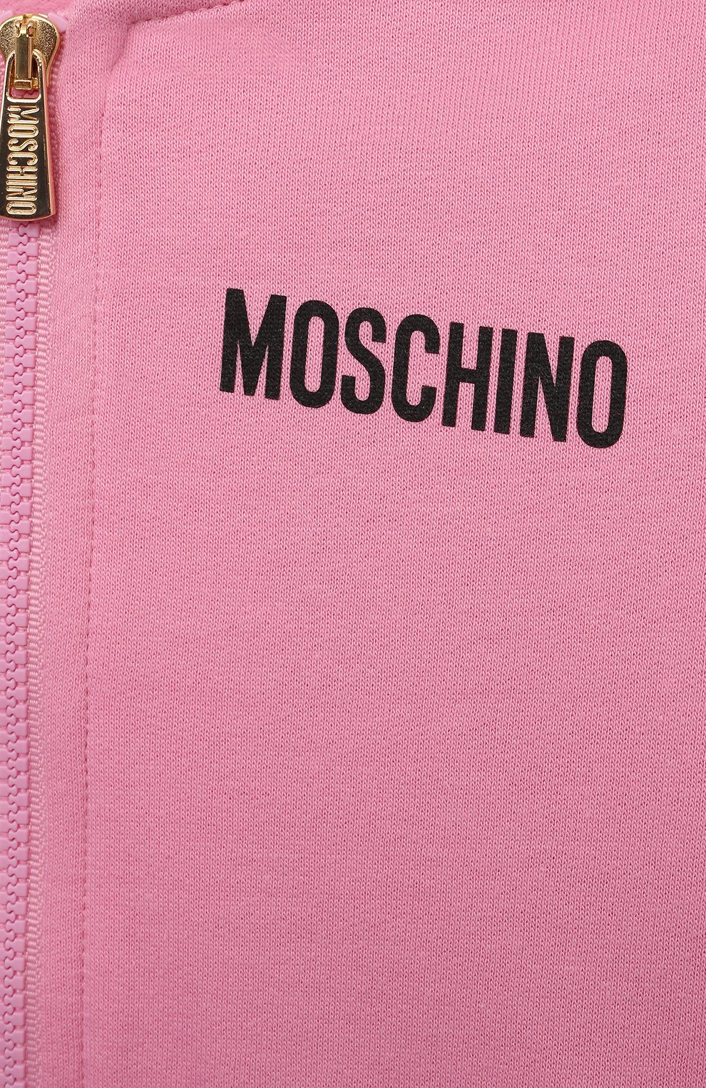 Комплект из толстовки и брюк MOSCHINO розового цвета по цене 16500 руб., арт. MUK04Y/LCA40, фото 6 Комплект из толстовки и брюк MOSCHINO, арт. MUK04Y/LCA40, фото 6