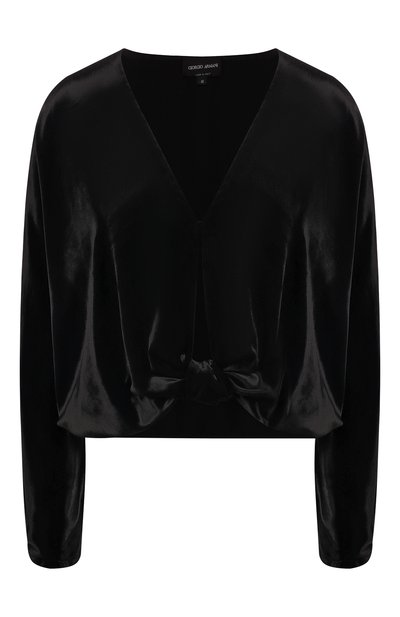 Женская блузка из смеси вискозы и шелка GIORGIO ARMANI, арт. 9WHCCZ35/TZ458