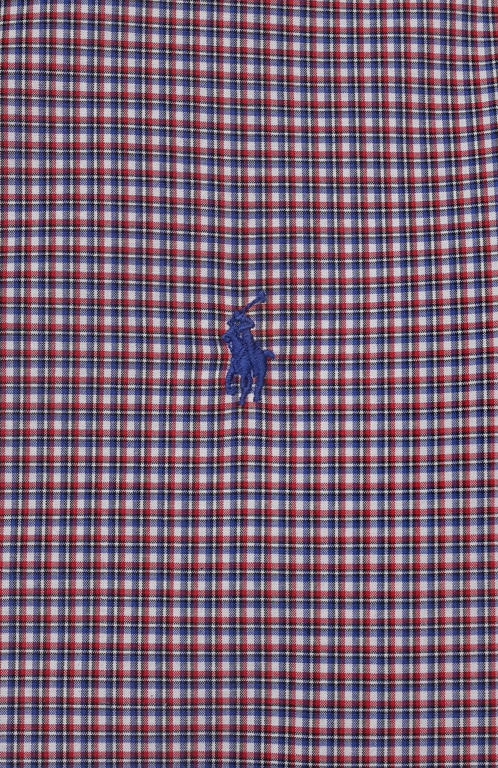 Хлопковая рубашка RALPH LAUREN бордового цвета по цене 9950 руб., арт. 323798996, фото 3 Хлопковая рубашка RALPH LAUREN, арт. 323798996, фото 3