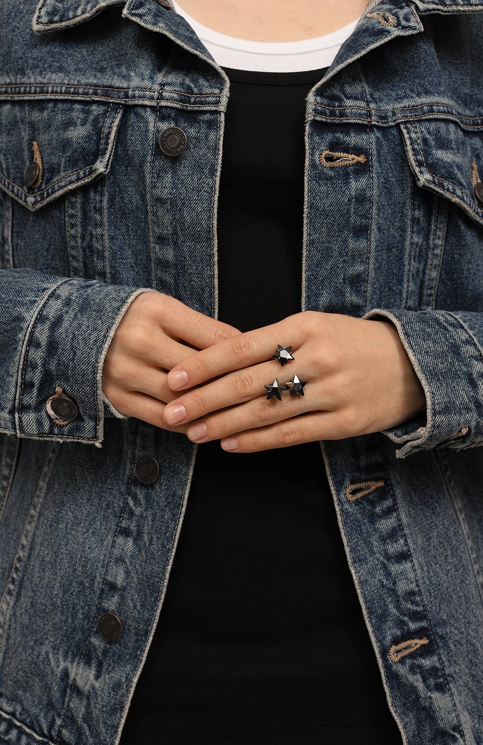 Кольцо тройное DZHANELLI, арт. 00375, фото 2