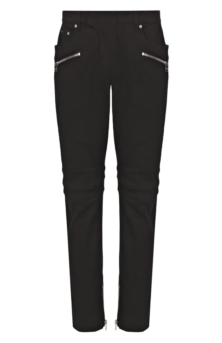 Мужские джинсы BALMAIN черного цвета, арт. EH1MG115/DF63 | Фото 1 (Длина (брюки, джинсы): Стандартные; Материал внешний: Хлопок, Деним; Кросс-КТ: Деним; Силуэт М (брюки): Узкие; Стили: Streetwear; Автоматизация ТО: Проставлено; Автоматизация состава: Проставлено)
