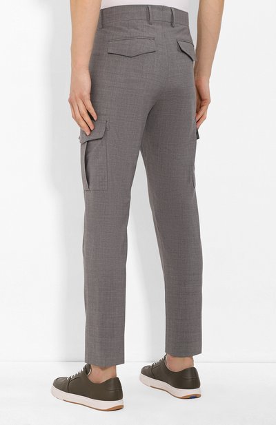 Шерстяные брюки-карго ELEVENTY PLATINUM, арт. A75PANA20 TES0A053, фото 4