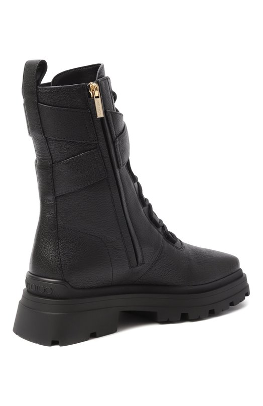 Кожаные ботинки Noemi 45 Jimmy Choo N0EMI 45/GNL Чёрный  N0EMI 45/GNL Фото 5