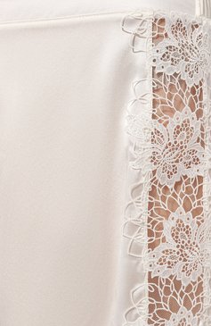 Женские шелковые шорты LISE CHARMEL белого цвета, арт. ALH0181 | Фото 5 (Материал внешний: Шелк; Материал сплава: Проставлено; Нос: Не проставлено)