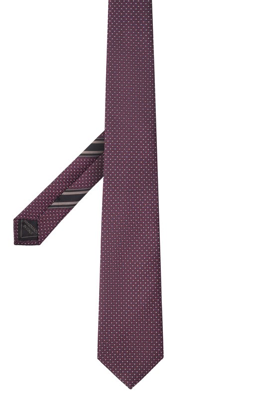 Шелковый галстук Brioni 061D00/PD465 Бордовый  061D00/PD465 Фото 3