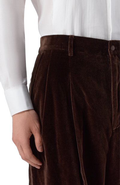 Бархатные брюки DOLCE & GABBANA, арт. GP0N5T/FUVG7, фото 5