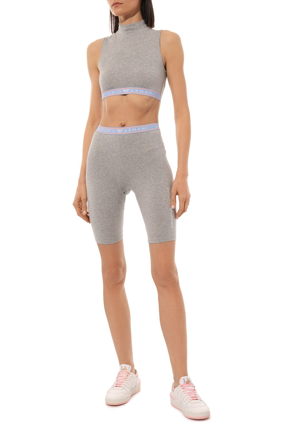 Хлопковый топ EMPORIO ARMANI, арт. 164430/3R227, фото 2