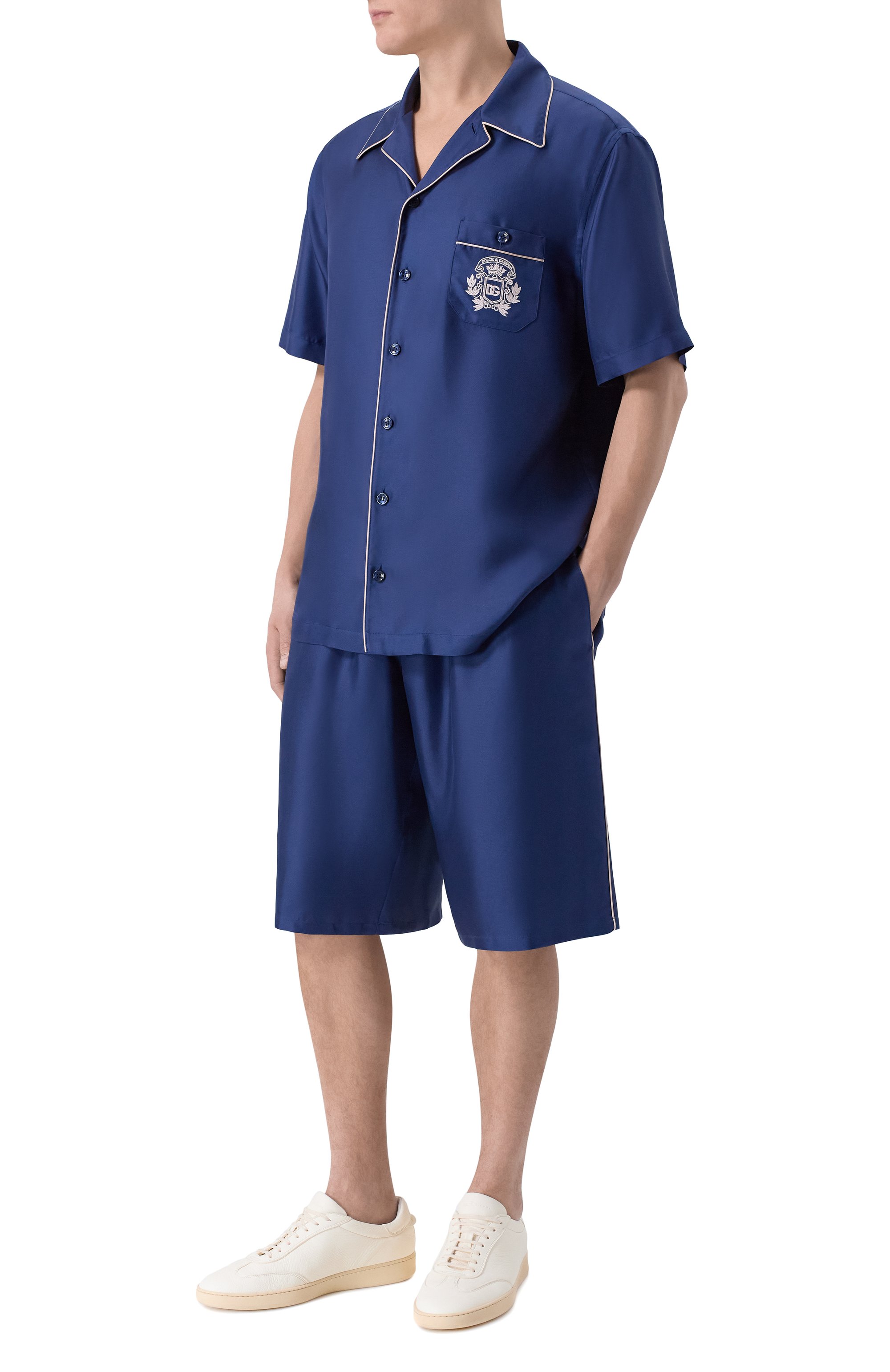 Шелковые шорты DOLCE & GABBANA, арт. GV5MAZ/GK254, фото 2