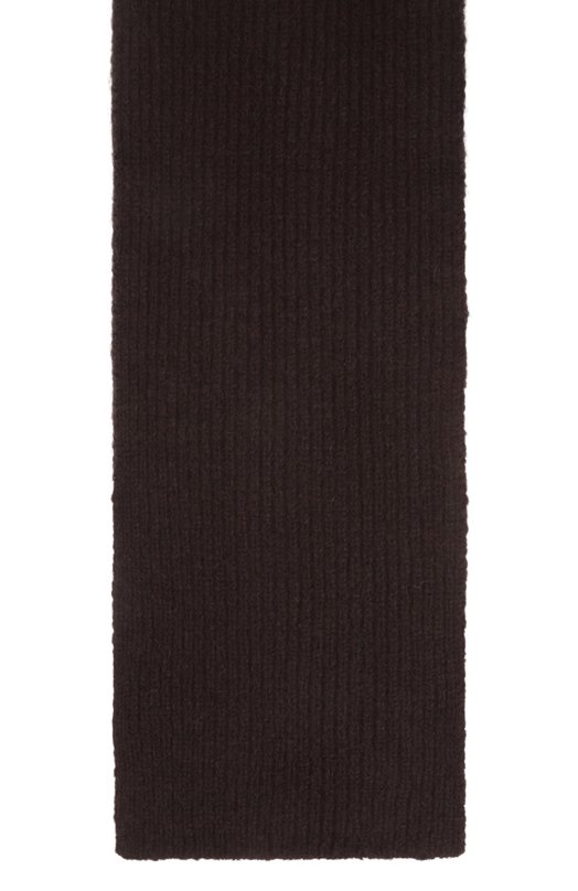 Шерстяной шарф Dries Van Noten 021232-2709-704 Коричневый  021232-2709-704 Фото 4
