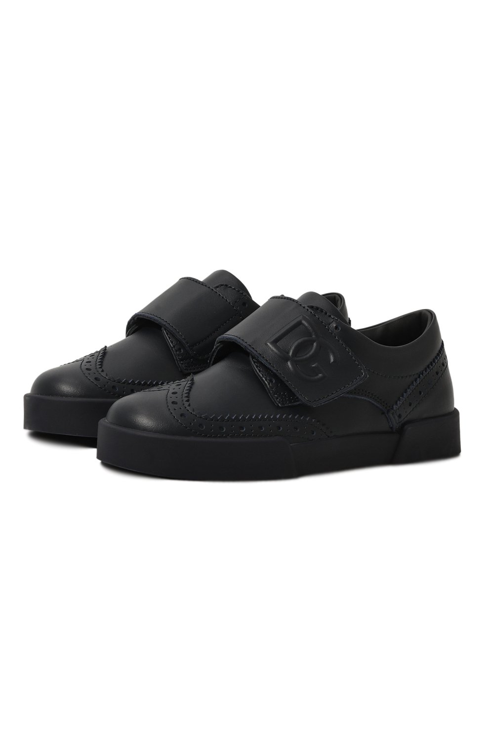 Кожаные кеды DOLCE & GABBANA, арт. DA5252/A3444, фото 1