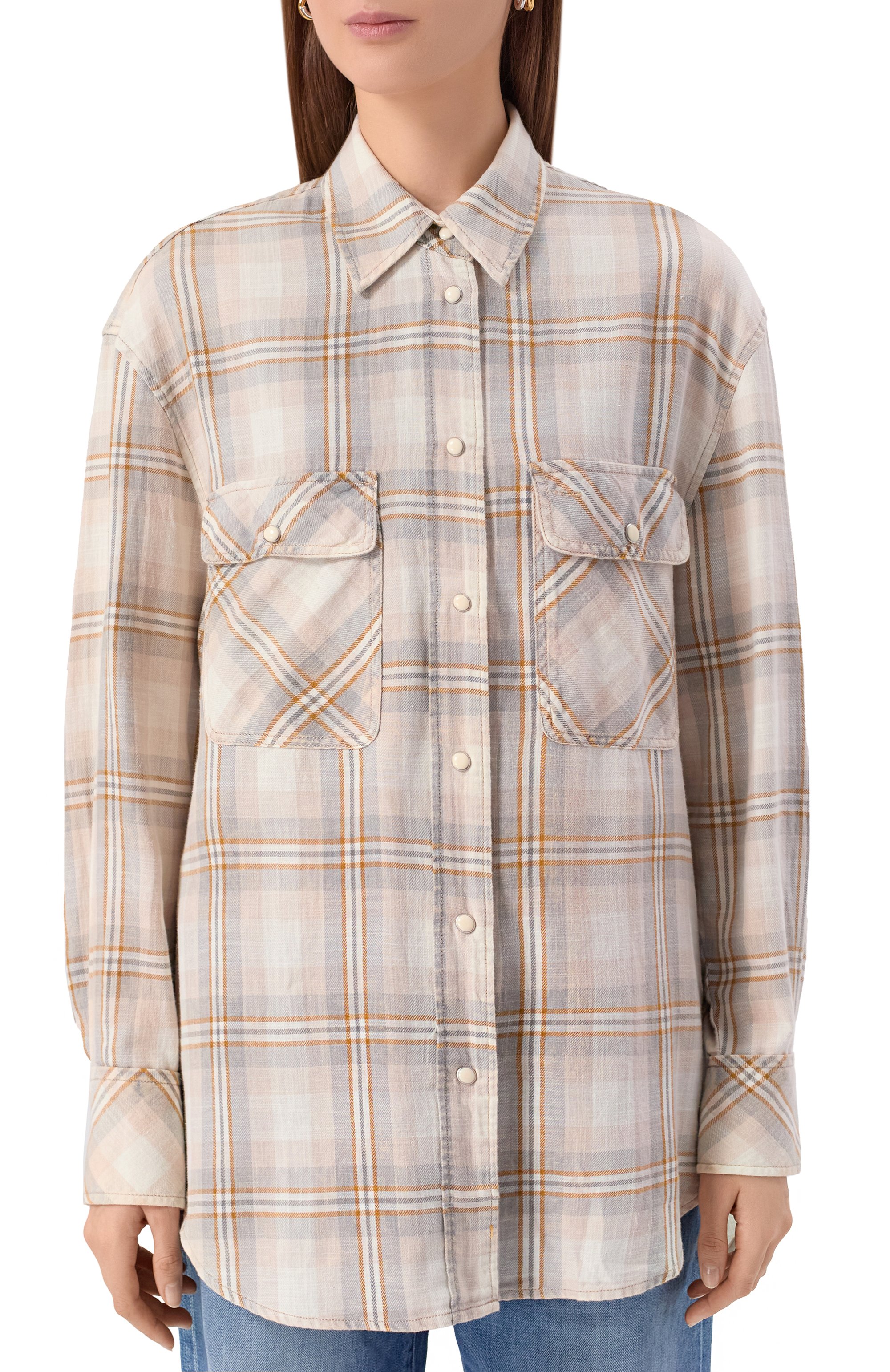 Хлопковая рубашка REPLAY, арт. W2199 .000.52836, фото 3