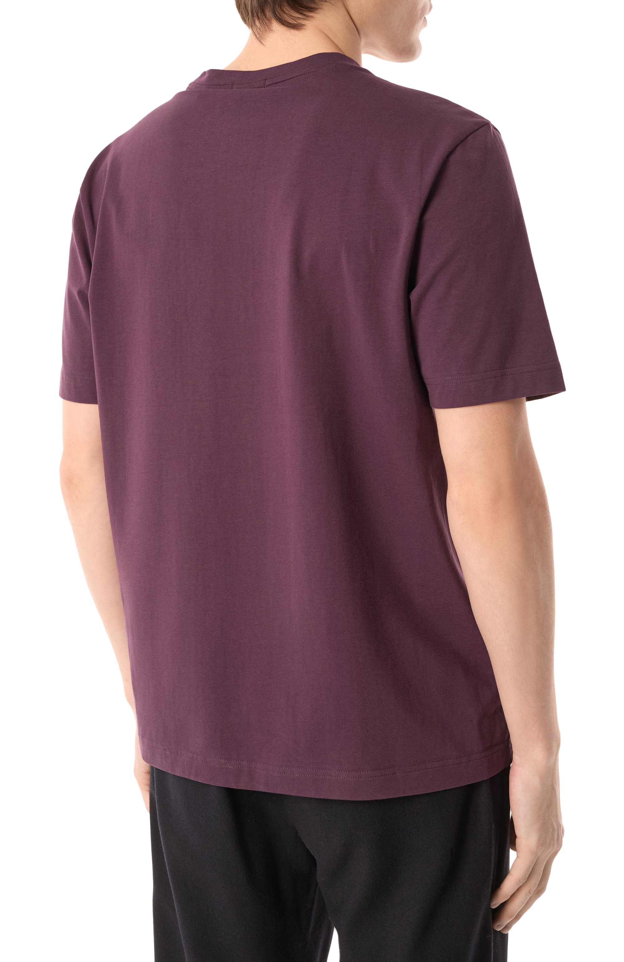 Хлопковая футболка BOSS ORANGE, арт. 50473278, фото 4