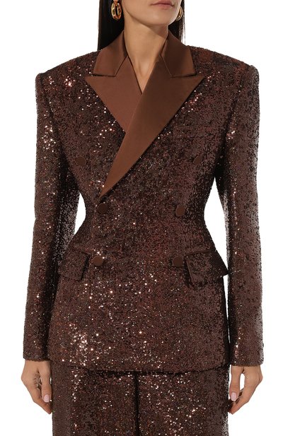 Жакет с отделкой пайетками GIUSEPPE DI MORABITO, арт. 03FWJA096Y 03365, фото 3
