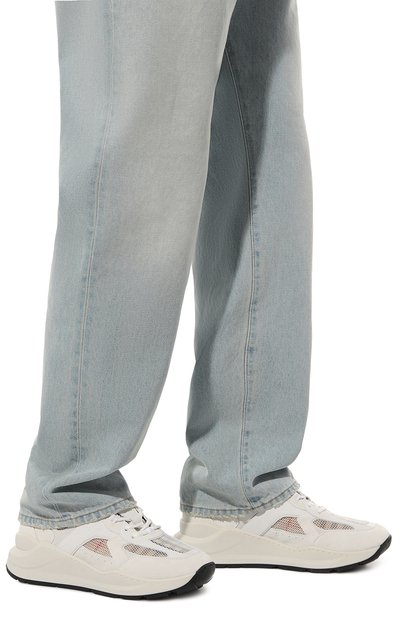 Комбинированные кроссовки BURBERRY, арт. 8061880, фото 3