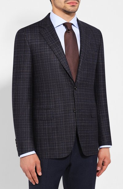 Шерстяной пиджак CANALI, арт. 11280/CF01259/111, фото 3