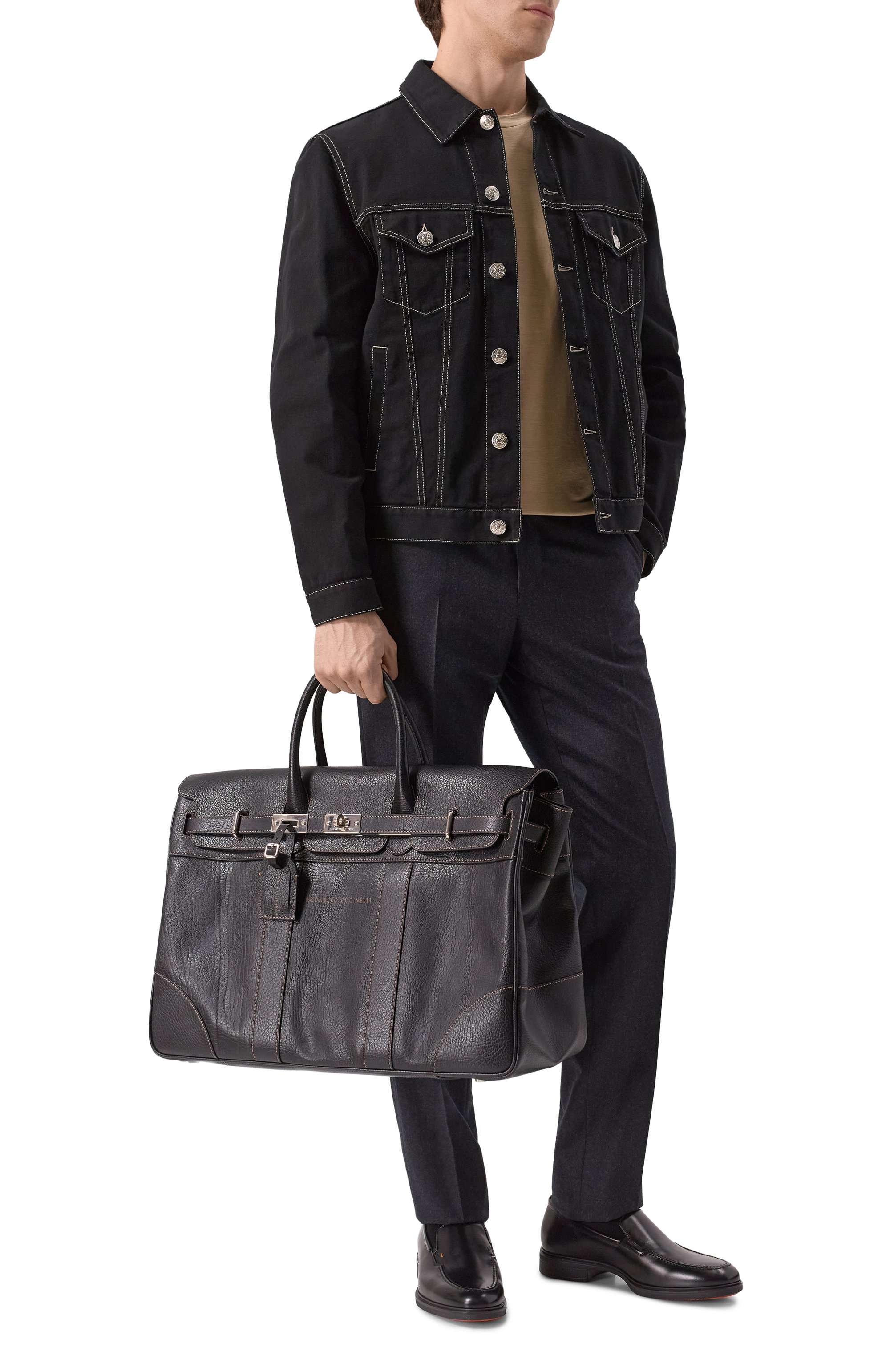 Сумка country BRUNELLO CUCINELLI, арт. MBZIBU071, фото 7