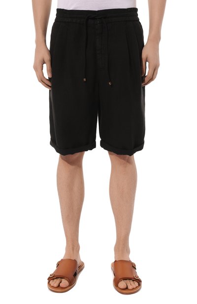 Льняные шорты BRUNELLO CUCINELLI, арт. M243DU0020, фото 3