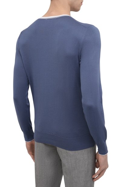 Джемпер из хлопка и кашемира FIORONI, арт. MK22609A3, фото 4