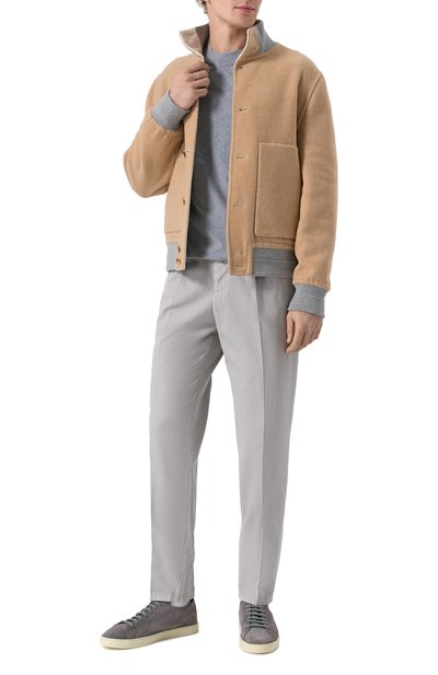 Хлопковые брюки BRUNELLO CUCINELLI, арт. M252DE1450, фото 2