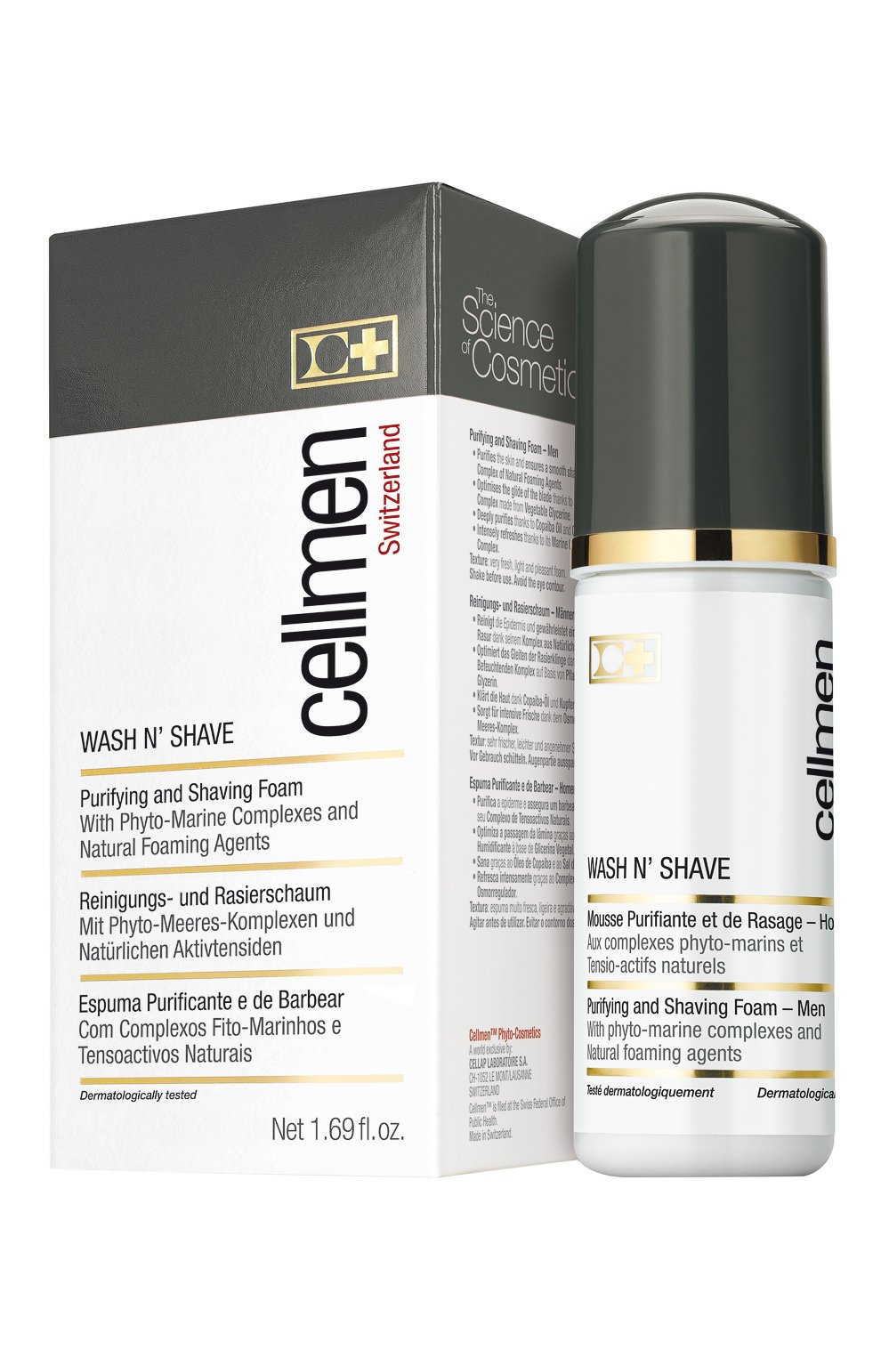 Пена для очищения кожи и бритья CELLCOSMET AND CELLMEN, арт. 3214_0801, фото 2