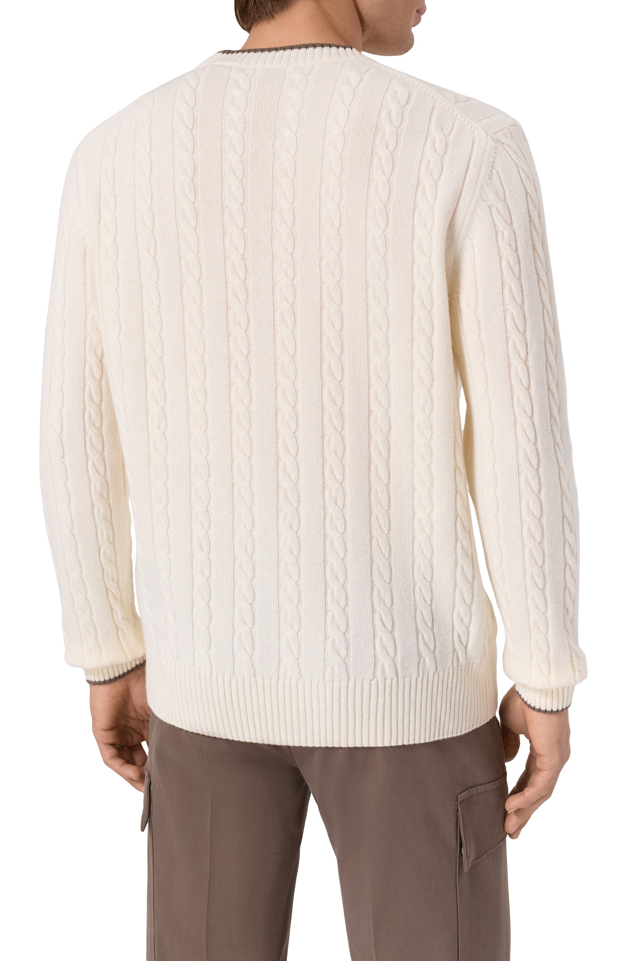 Свитер из шерсти и кашемира PAUL&SHARK, арт. 15311033, фото 4