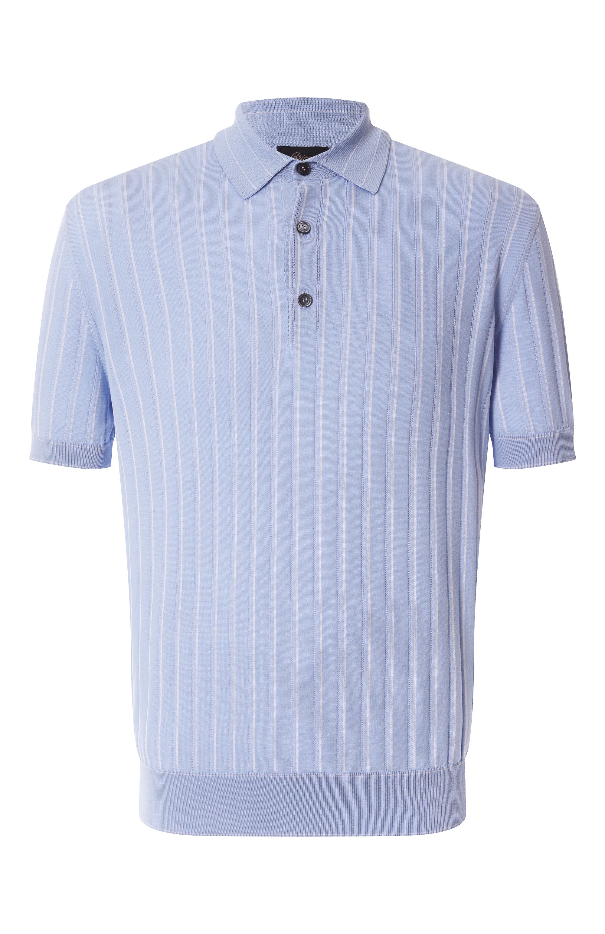 Поло из хлопка и шелка BRIONI, арт. UMR200/PCK12, фото 1