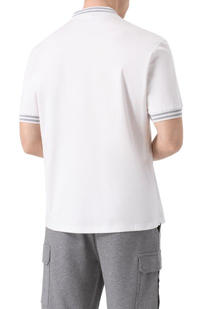 Хлопковое поло BRUNELLO CUCINELLI, арт. M0B133940T, фото 4