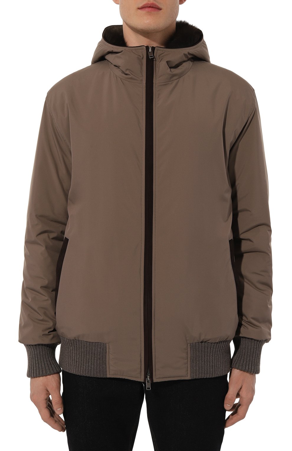 Бомбер с подкладкой из соболя BLACK SABLE, арт. BS-24008EB, фото 3