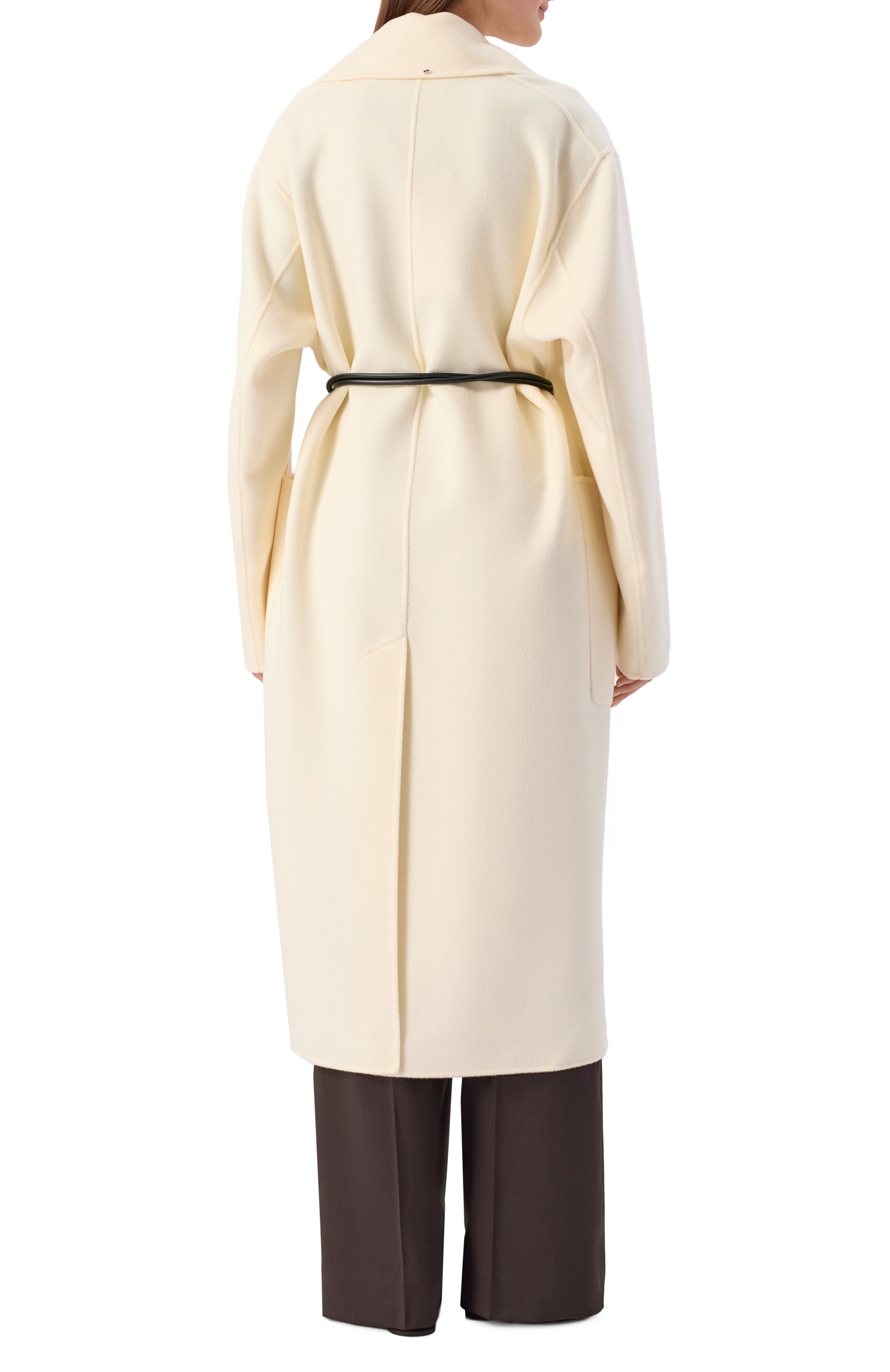 Шерстяное пальто SPORTMAX, арт. ABATE, фото 4