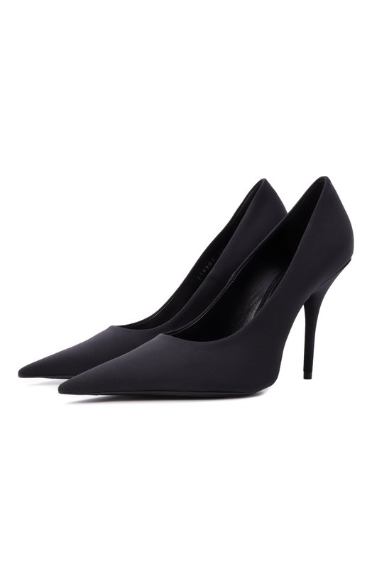 Текстильные туфли Knife 110 Balenciaga 719907/W2ES0 Чёрный 719907/W2ES0